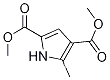 Molecular Structure of 102871-98-7 (5-METHYL-1H-PYRROLE-2,4-DICARBOXYLIC ACID 2,4-DIMETHYL ESTER)